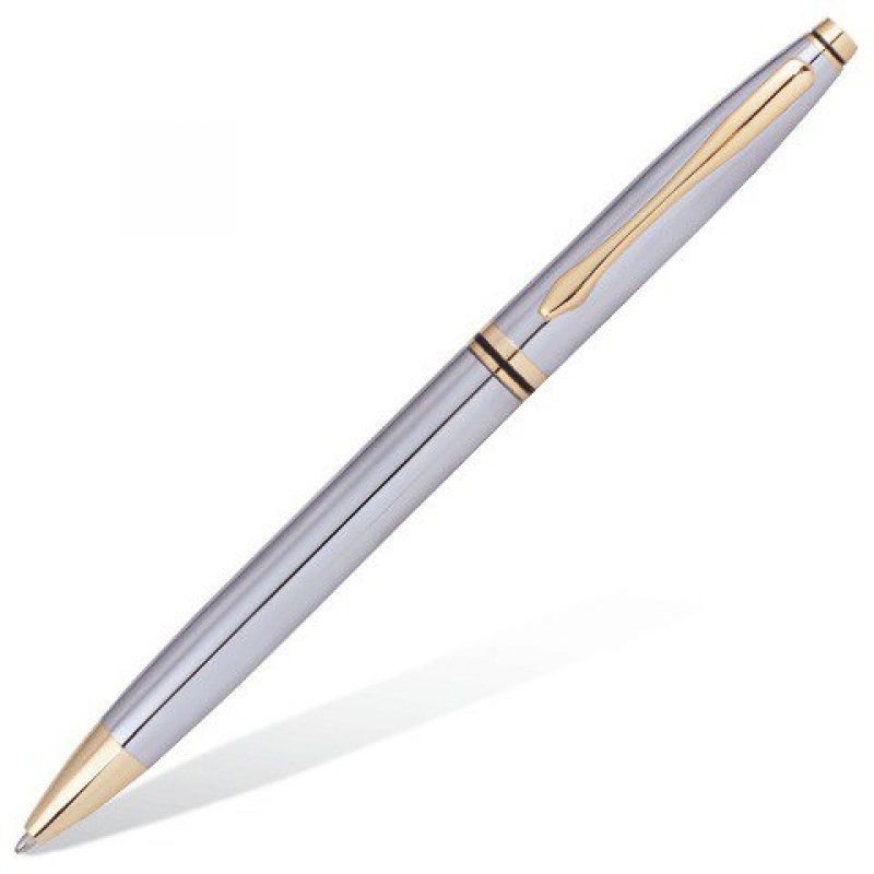 Ручка шариковая Brauberg De Luxe Silver линия 0,7 мм 141414