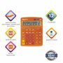 Калькулятор настольный Brauberg Extra-12-RG (206x155 мм) 12 разр. оранжевый 250485 (1)
