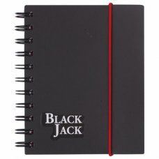 Блокнот А6 Brauberg Black Jack 150 листов, клетка 125388