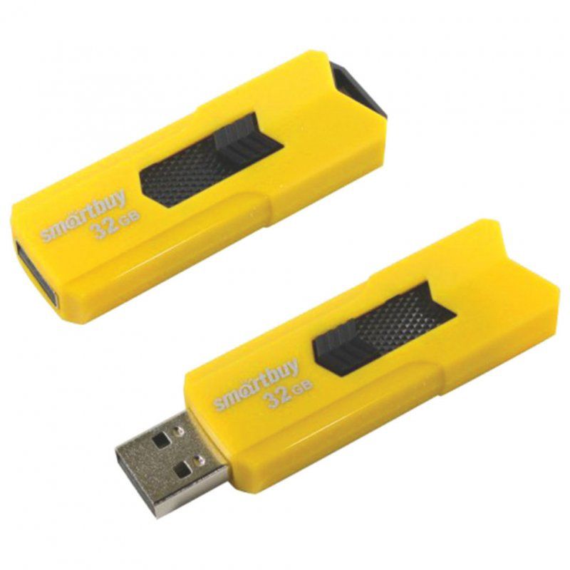 Флешка 32 GB Smartbuy Stream USB 2.0 (SB32GBST-Y)