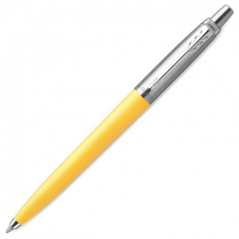 Ручка шариковая Parker "Jotter Orig Yellow" желтый нержавеющая сталь блистер синяя 143862 (1)