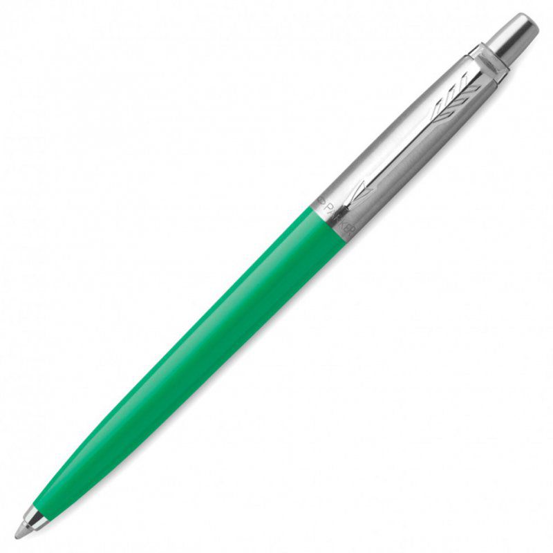 Ручка шариковая Parker "Jotter Orig Green" зеленый нержавеющая сталь блистер синяя 143863 (1)