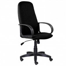 Кресло офисное Brabix Praktik EX-279 ткань/кожзам черное 532017 (1)