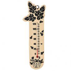 Термометр для бани и сауны Банные Штучки Банный веник 18050