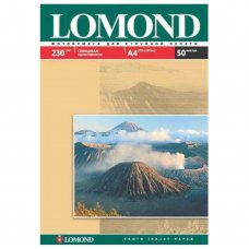 Фотобумага для струйной печати Lomond A3, 230 г/м2, 50 листов, односторонняя глянцевая 0102025