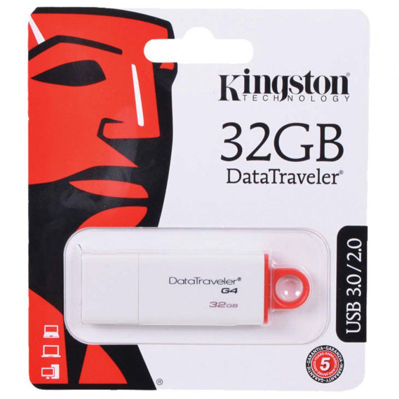 Флешка 32 GB Kingston DataTraveler G4 USB 3.0 (DTIG4/32GB)