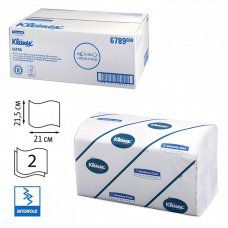 Полотенца бумаж 186 шт KIMBERLY-CLARK Kleenex к-т 15 шт Ultra 2-х сл белые 601533 126117 (1)