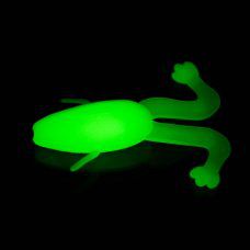 Лягушка Helios Crazy Frog 3,55"/9,0 см, цвет Phosphorus 4 шт HS-23-041