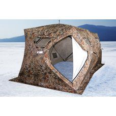 Зимняя палатка куб Higashi Double Camo Pyramid