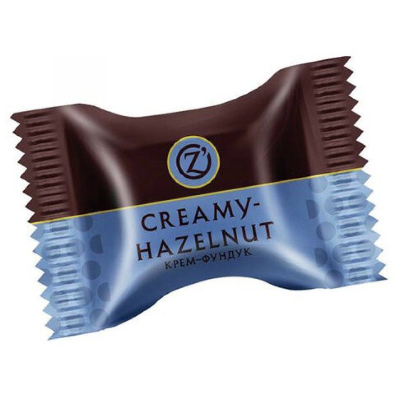Конфеты вафельные O'ZERA Creamy-Hazelnut с молочно-ореховой нач. в шоколаде, 2 кг, ВК418/622511 (1)