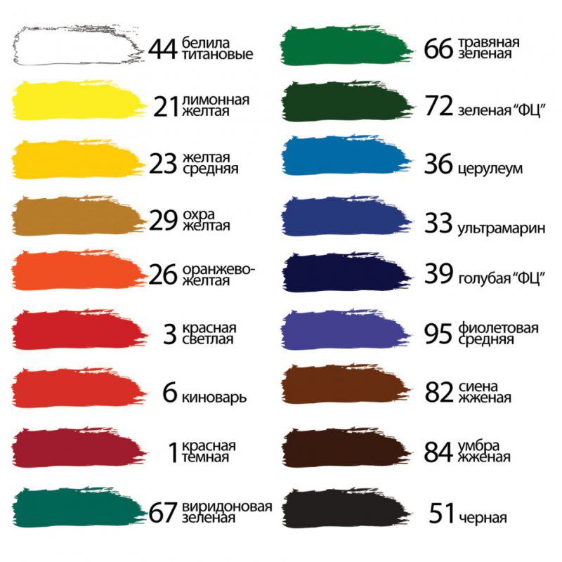 Краски акриловые художественные Brauberg Art Debut 18 цветов по 12 мл 191126