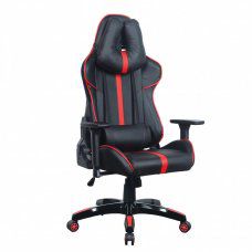 Кресло компьютерное Brabix GT Carbon GM-120 экокожа, черно-красное 531931