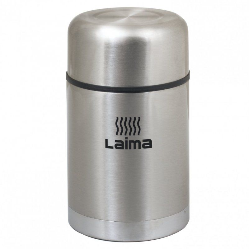 Термос LAIMA с широким горлом 0,8 л нерж сталь 601408 (1)