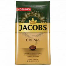 Кофе в зернах JACOBS Crema 1 кг 8051592 622074 (1)