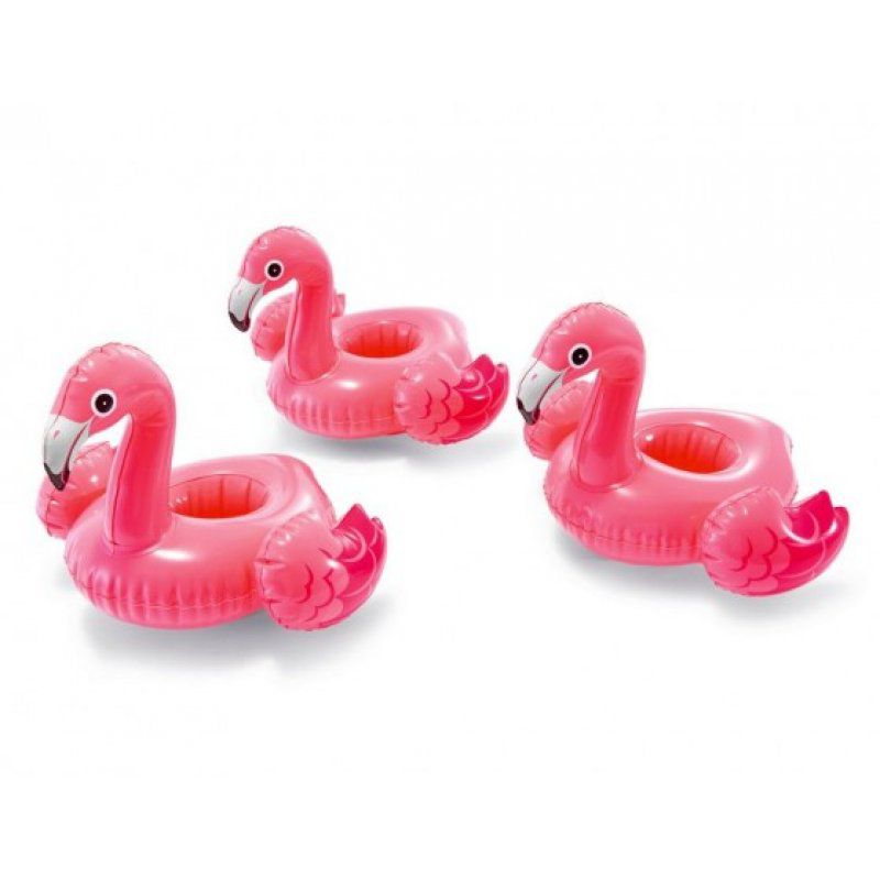 Надувной подстаканник Intex Фламинго 57500 (3 шт)