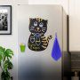 Доска на холодильник магнитно-меловая Brauberg Pussy Cat 30х40 см 237840