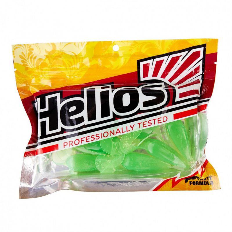 Лягушка Helios Frog 2,56"/6,5 см, цвет Electric green 7 шт HS-21-007