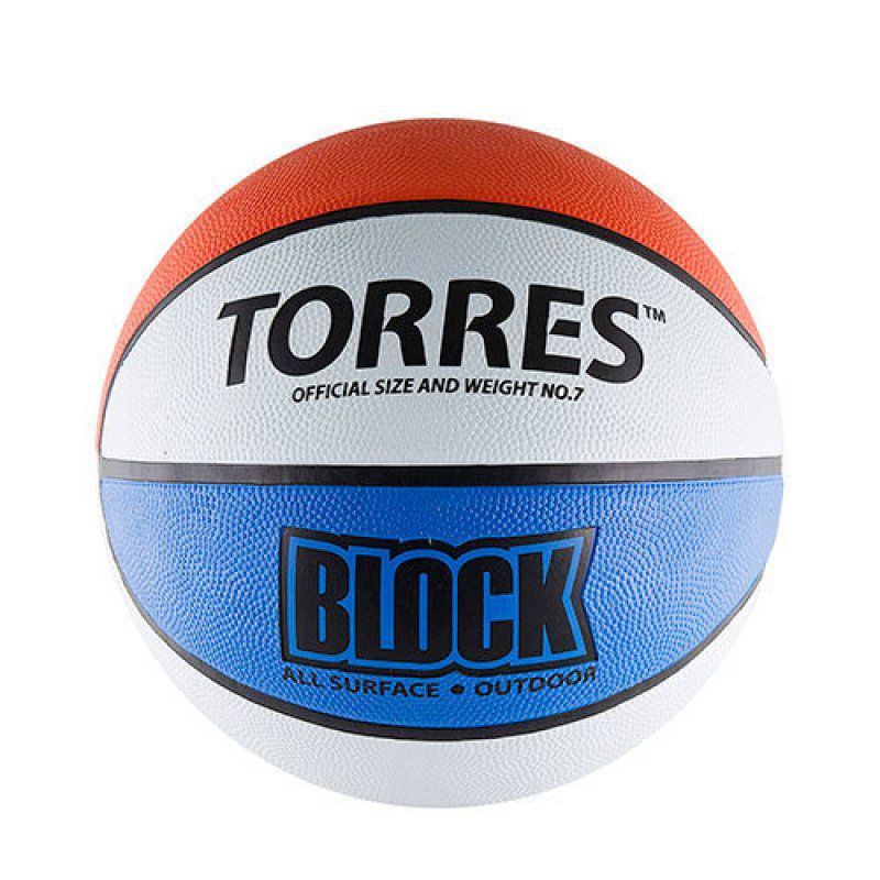 Мяч баскетбольный Torres Block р. 7