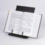 Подставка для книг учебников Brauberg регулируемый наклон металл/пластик черная 237447 (1)