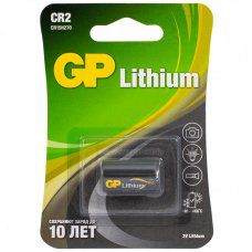 Батарейка GP Lithium CR2E литиевая 1 шт блистер 3В CR2E-2CR1 456689 (1)