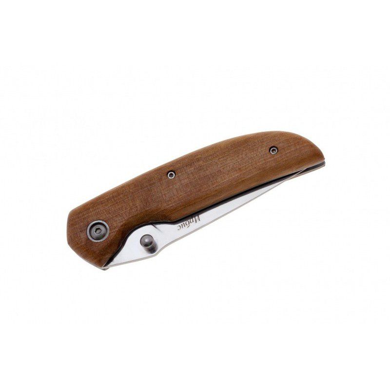 Нож складной Ирбис (дерево-орех) (Кизляр) 57-59 HRC