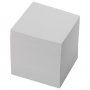 Блок для записей в подставке Brauberg куб 9х9х9 см, белый 122223