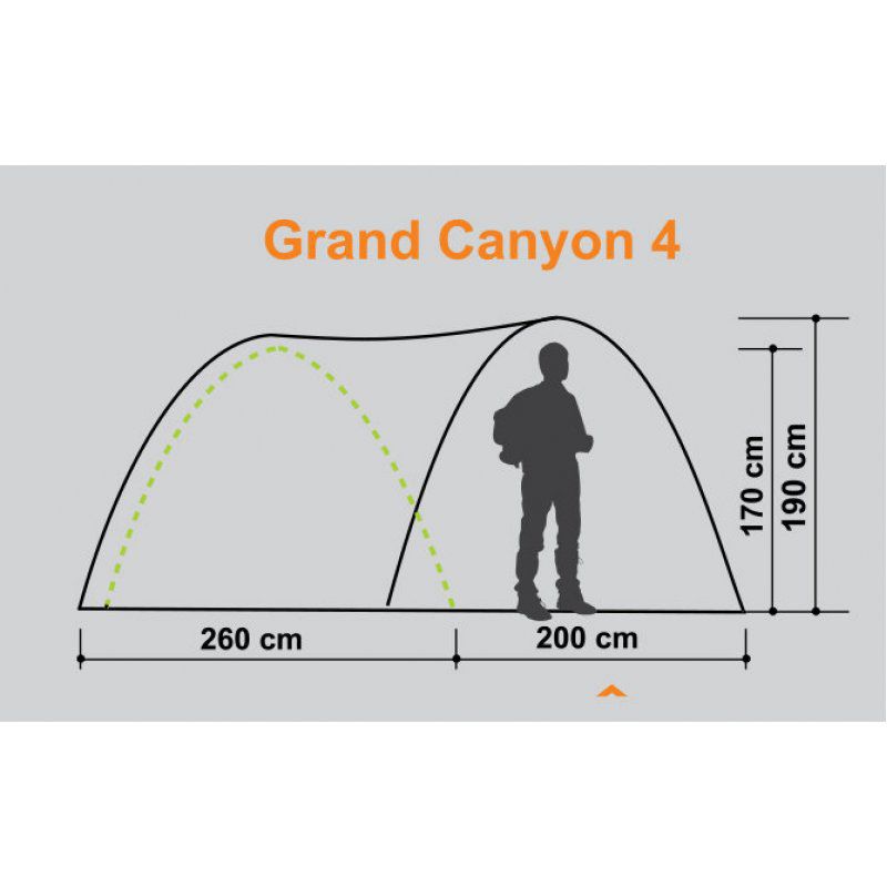 Палатка Canadian Camper Canyon 4 royal