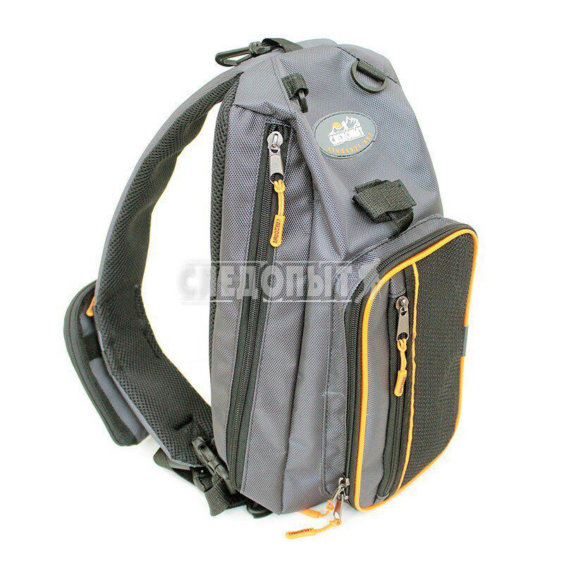 Сумка-рюкзак рыболовная Следопыт Sling Shoulder Bag 44х24х17 см PF-SSB-G / PF-BM-01