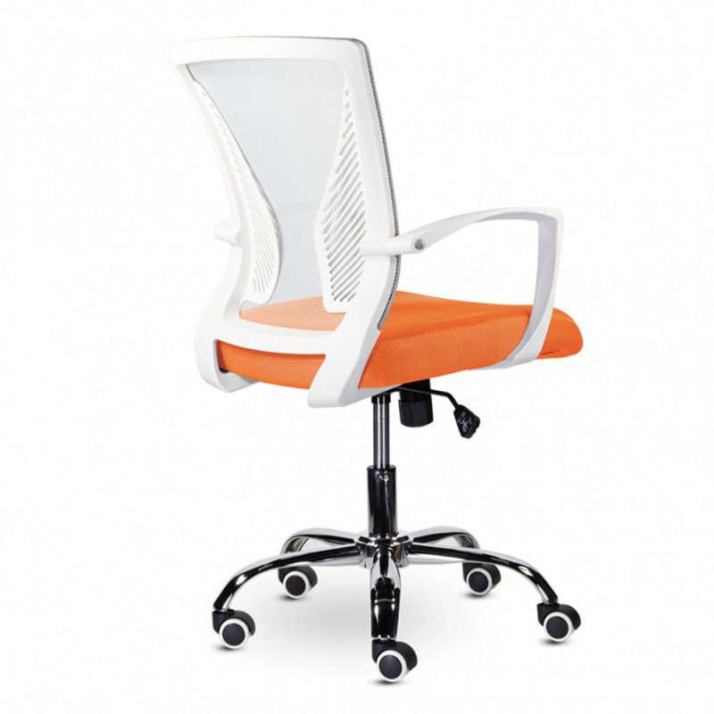 Кресло офисное Brabix Wings MG-306 ткнь/сетка, оранжево-серое 532011