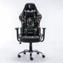 Кресло компьютерное BRABIX Military GM-140 экокожа черное с рисунком милитари 532802 (1)