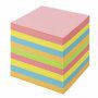 Блок для записей в подставке Brauberg куб 9х9х9 см, цветной 122225