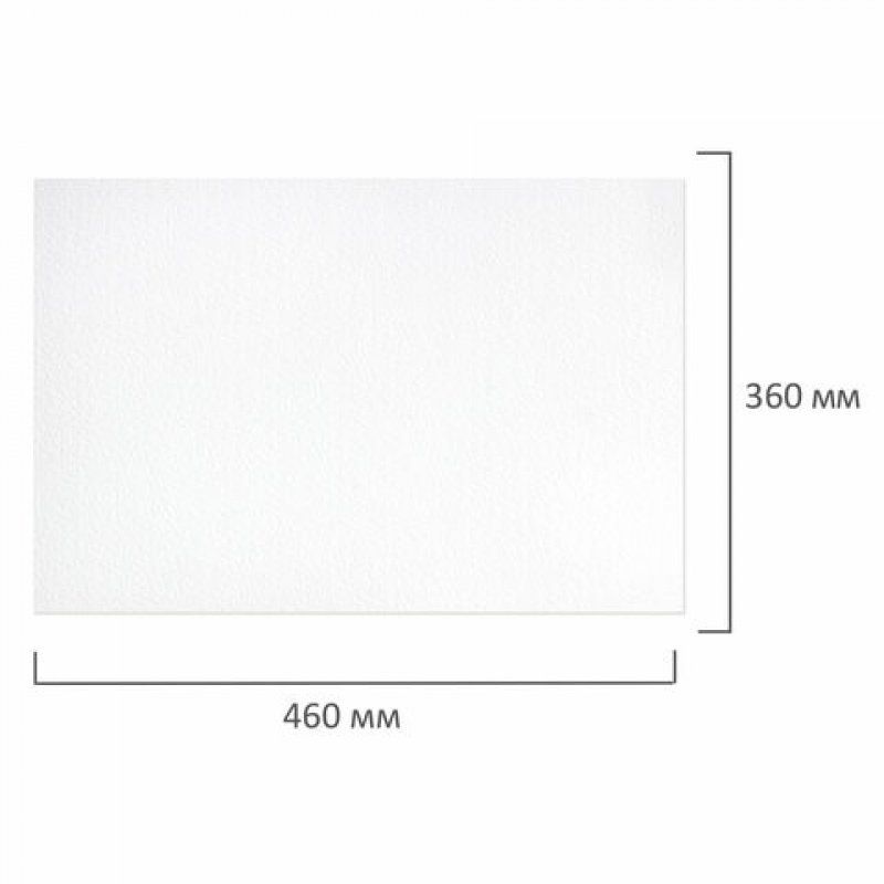 Бумага для акварели 360x460 мм Brauberg Art Premiere 10 листов, 300 г/м2, крупное зерно 113229