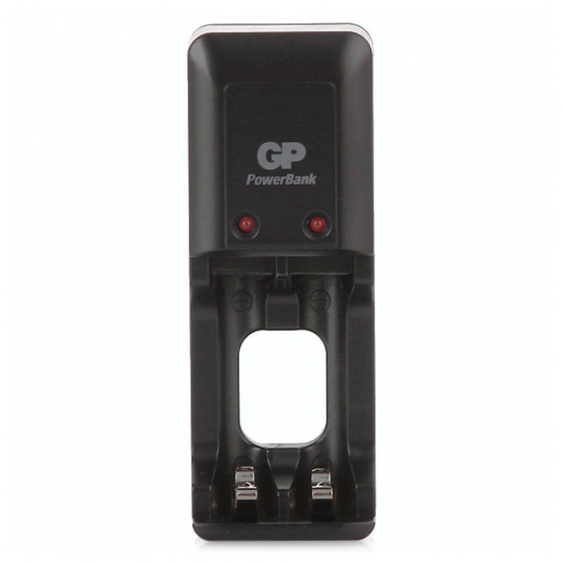 Зарядное устройство GP PB330 для 2-х аккумуляторов AA/ААА PB330GSC-2CR1 (454115)