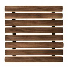 Коврик деревянный для бани и сауны Банные Штучки липа 34х34 см 33339