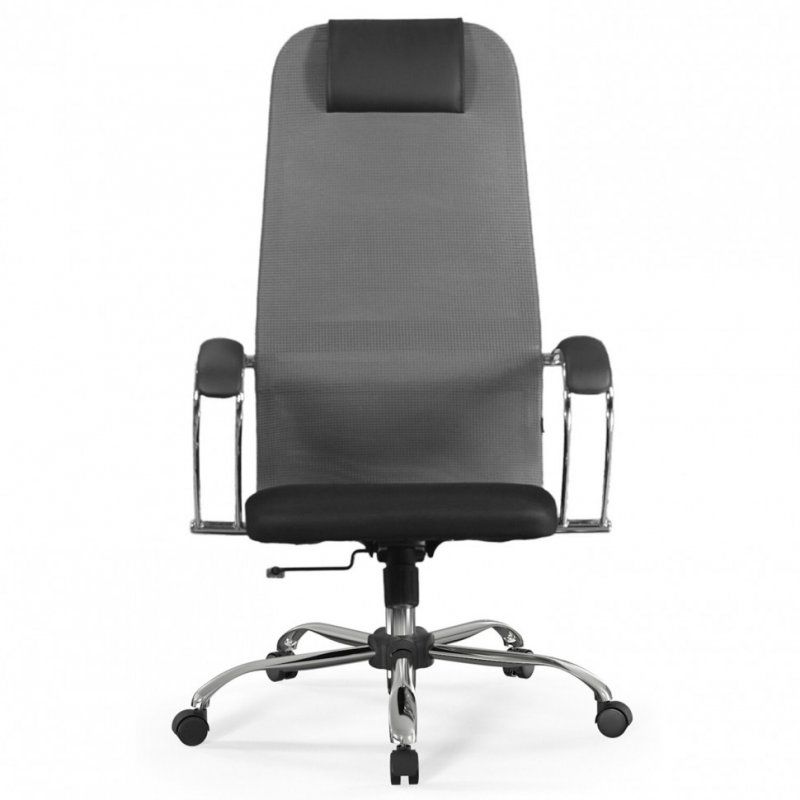 Кресло офисное BRABIX PREMIUM Ultimate EX-800 хром черное/серое 532912 (1)