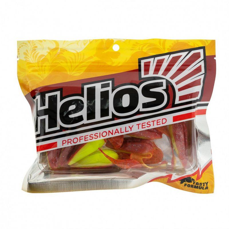 Лягушка Helios Frog 2,56"/6,5 см, цвет Red Lemon 7 шт HS-21-050