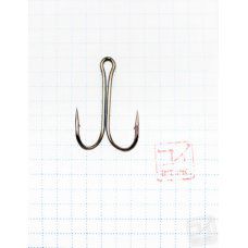 Крючок Koi Short Double Hook № 1/0 , BN, двойник (10 шт.) KH2311-1/0BN