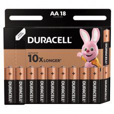 Батарейки алкалиновые Duracell Basic LR06 (AA) 18 шт (451464)