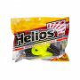 Твистер Helios Credo Double Tail 3,54"/9 см, цвет Dark Star LT 5 шт HS-28-053