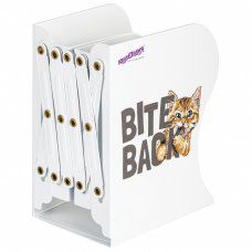 Подставка-держатель для книг и учебников Юнландия "Bite Back" металлическая 237900 (1)