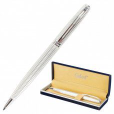 Ручка подарочная шариковая Galant Royal Platinum корпус серебристый синяя 140962 (1)
