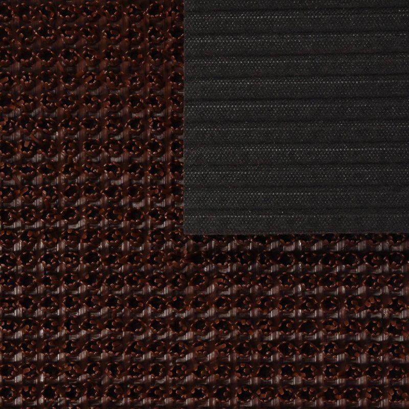 Щетинистое покрытие противоскользящее Vortex Травка рулон 90х150 см темно-коричневый 24002