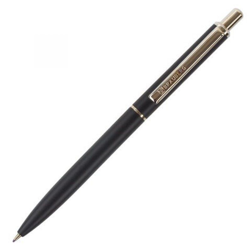Ручка подарочная шариковая Brauberg Larghetto 0,5 мм синяя 143476