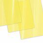 Обложки пластиковые для переплета А4 к-т 100 шт 150 мкм прозрачно-желтые Brauberg 530938 (1)