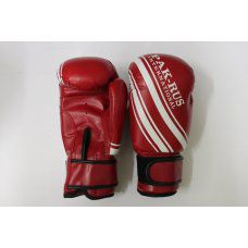 Перчатки боксерские детские Pak Rus , иск.кожа , 6 OZ, (красные) PR-128888