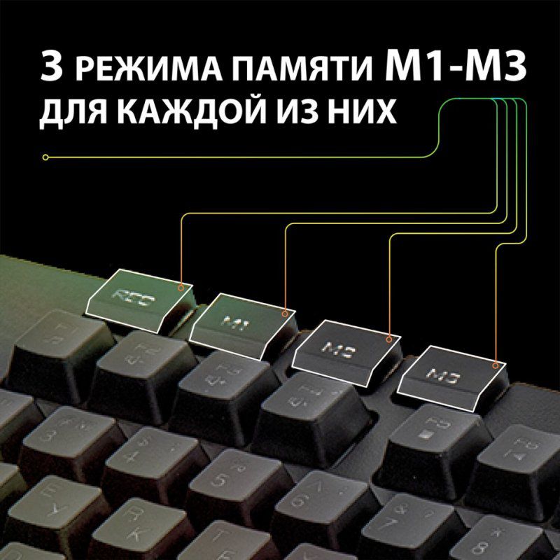 Клавиатура проводная игровая USB Sven KB-7700 (513512)
