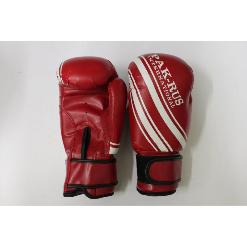 Перчатки боксерские детские Pak Rus , иск.кожа , 4 OZ, (красные) PR-128888