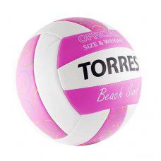 Мяч волейбольный Torres Beach Sand Pink р.5