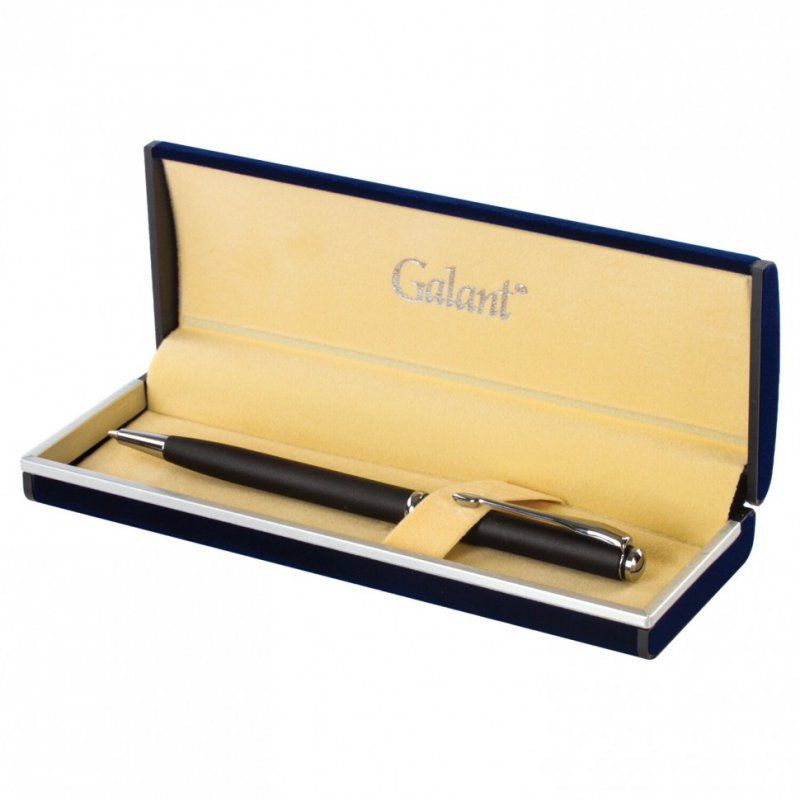 Ручка подарочная шариковая GALANT Arrow Chrome Grey 0,7 мм синяя 140652 (1)