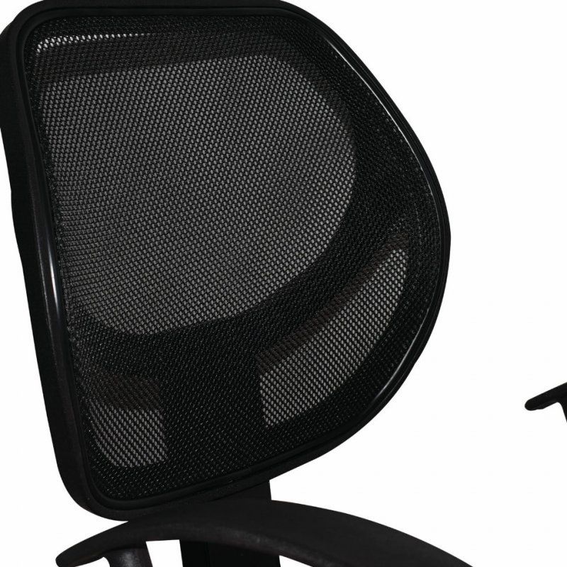 Кресло оператора Brabix Flip MG-305 сетка/ткань, черное 531952